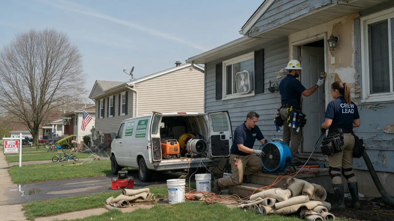Flood Cleanup in Kintnersville, PA near me