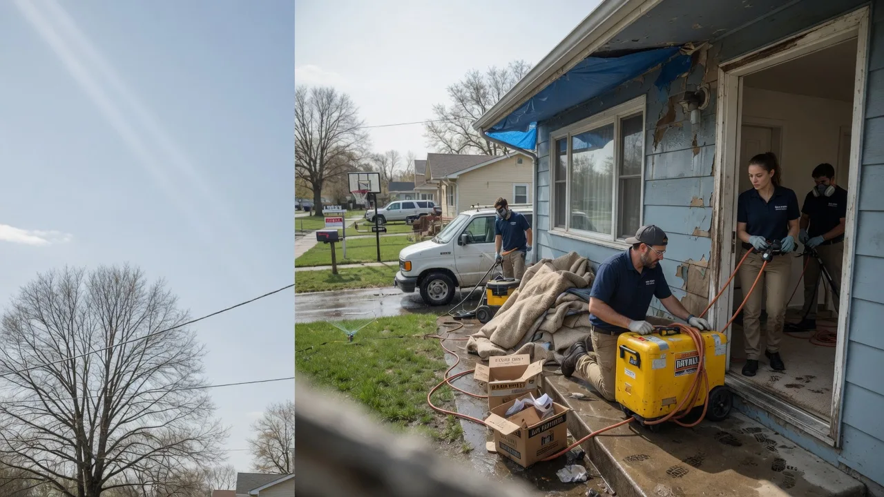Basement Flood Cleanup in Kintnersville, PA near me
